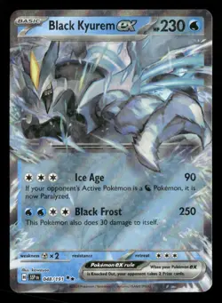 Black Kyurem ex - 048/191 - Double Rare - Surging Sparks - Pokemon Card - NM/M - Image 1