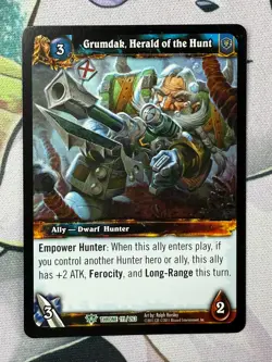 World of Warcraft TCG - Grumdak, Herald of the Hunt 111 - Image 1