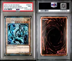 2024 YU-GI-OH! RA03-QUARTER CENTURY BONANZA 1ST ED BLUE-EYES WHITE DRAGON PSA 9 - Image 3