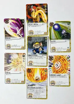 Brago Zatch Bell Vintage Trading Card Bandai 7 Pieces Spells Bulk Sale Japanese - Image 1