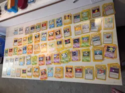 Pokemon Base Set Non-Holo Lot 289 Cards NM/LP w/ Shadowless WOTC 1999 - Image 1