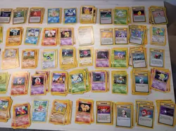 Pokemon Base Set Non-Holo Lot 289 Cards NM/LP w/ Shadowless WOTC 1999 - Image 3