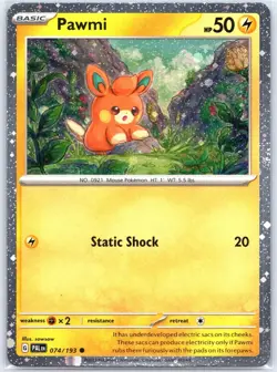 Pawmi (Cosmo Foil) 074/193 Miscellaneous Cards & Products Holo - Image 1
