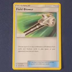 Field Blower 125/145 - Guardians Rising - Uncommon Pokemon Card - LP - Image 1