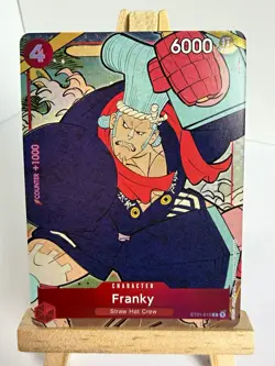 Franky (English Version 1st Anniversary Set) ST01-010 One Piece Promotion Card - Image 1
