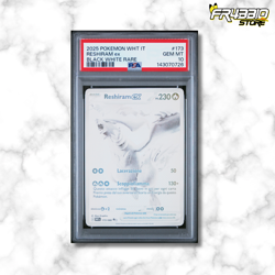 Pokemon Card Italian - Reshiram Ex #173 - Black White Rare - PSA 10 GEM MT - Image 1