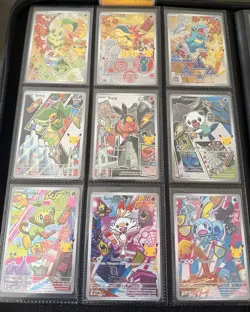 Complete Pokemon Series 2 First Partner Illustration Set Of 9 Cards - Image 1