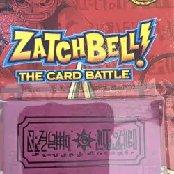 2005 BANDAI ZATCH BELL SERIES 1 THE CARD BATTLE GAME ZOFIS PINK SPELL BOOK RARE - Image 4