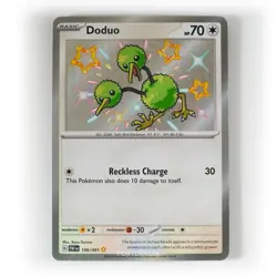 Pokemon - Doduo - 199/091 - SV Paldean Fates - Shiny Rare Card - Image 1