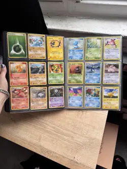 Vintage 1999-2008 Pokemon Cards set of 40 cards. Book included! - Image 1