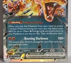 Charizard ex 126/197 Full Art Double Rare Obsidian Flames Pokemon Card NM -LP+ - Image 3
