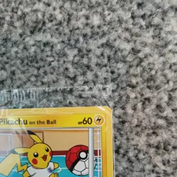 Pokemon Pikachu TCG On the Ball Promo Card 001/005 UK Exclusive, Sealed - Image 2
