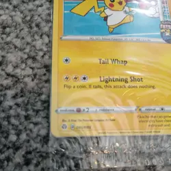 Pokemon Pikachu TCG On the Ball Promo Card 001/005 UK Exclusive, Sealed - Image 5