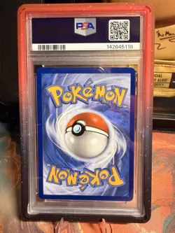 Pokemon TCG Destined Rivals Team Rockets Mewtwo EX Ultra Rare Card 213 PSA 10 - Image 2