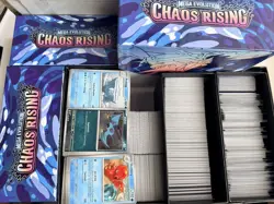Pokemon TCG Chaos Rising Mixed Bulk Card Lot w/ Storage Boxes Octillery - Image 1