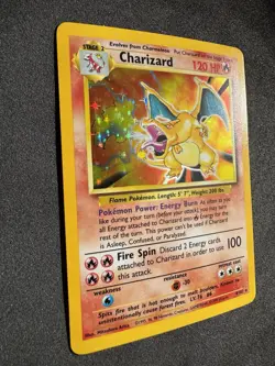 Pokemon Card Charizard Base Unlimited Holo 4/102 1999 WOTC No Shadowless MINT 🍭 - Image 2