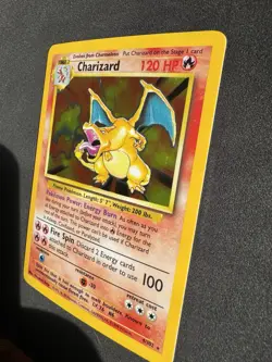 Pokemon Card Charizard Base Unlimited Holo 4/102 1999 WOTC No Shadowless MINT 🍭 - Image 4