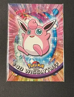Pokemon TCG Vintage 1998 Topps Wigglytuff #40 NM/LP Pokemon Card - Image 1