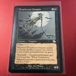 Treacherous Vampire - Magic the Gathering MTG Judgment Single Card LP - Image 1