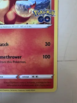 Charmeleon 009/078 Pokemon GO Uncommon NM TCG Card | See Description | - Image 4