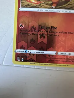 Charmander 008/078 Reverse Holo Pokemon GO Common NM TCG Card | See Description - Image 4