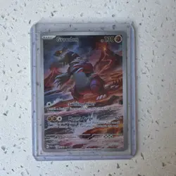 Groudon SV04 Paradox Rift Holo Rare Pokemon Card 199/182 130 HP English 2023 - Image 1