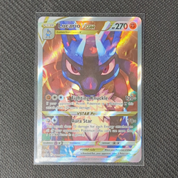 Lucario VSTAR SWSH291 Sword & Shield Promo Full Art Holo Card English - Image 1