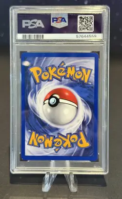 2001 Pokemon Neo Discovery English Card: PSA 8 - Hitmontop Holo #3/75 - Image 2