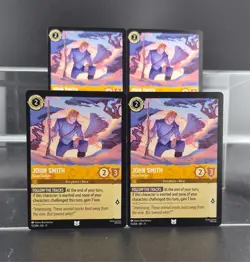 Disney Lorcana John Smith - Snow Tracker 15/204 Winterspell Uncommon 4 Cards - Image 1