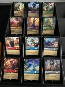 Disney Lorcana Set 12 - Wilds Unknown Common & Uncommon Playset 504 Cards total! - Image 1