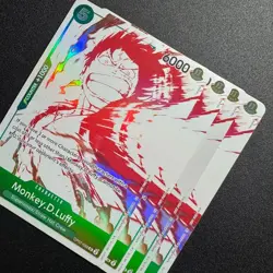 4x Monkey.D.Luffy OP07-033 - 3rd Anniversary Treasure Campaign Pack Promo - Image 2