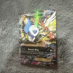 Pokemon TCG M Absol EX XY63 Black Star Promo Holo Ultra Rare Card NM - Image 1