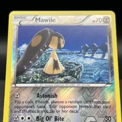 Mawile 80/116 Reverse Holo Uncommon BW Plasma Freeze Pokemon Card - Image 5