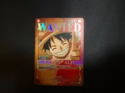 One Piece Card Monkey D. Luffy ST01 012 Wanted Poster - Image 1