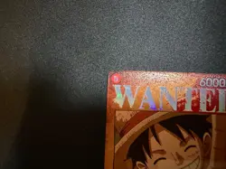 One Piece Card Monkey D. Luffy ST01 012 Wanted Poster - Image 3