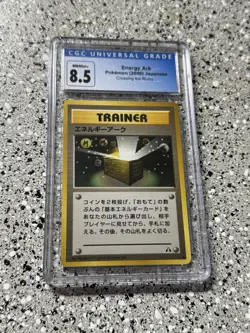 CGC 8.5 Energy Ark 75/75 1st Edition Neo Discovery Pokemon Card - Image 1