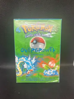 Wizards of the Coast Pokemon TCG Overgrowth Theme Deck Sealed 60 Cards 1999 - Image 1