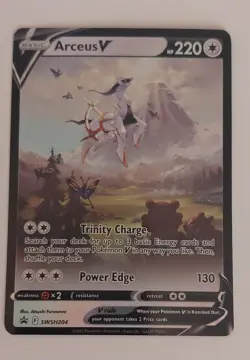 Arceus V SWSH204 SWSH: Sword & Shield Promo Cards Holo - Image 1