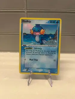 Mudkip 57/100 Reverse Holo EX Crystal Guardians Pokemon Card NM - Image 1