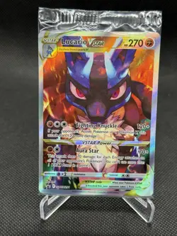 Pokemon TCG Lucario VSTAR SWSH291 Sword & Shield Crown Zenith Promo Card Sealed - Image 1