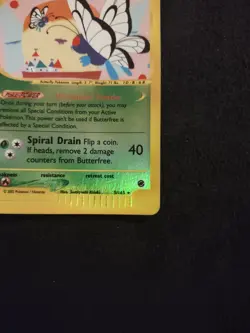 Butterfree 5/165 Reverse Holo Pokemon Trading Card Game eCard Expedition TCG NM - Image 5