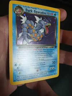 Dark Gyarados Holo Rare Team Rocket 8/82 Pokemon Card - WOTC 1999 LP - Image 3