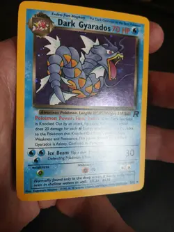 Dark Gyarados Holo Rare Team Rocket 8/82 Pokemon Card - WOTC 1999 LP - Image 5