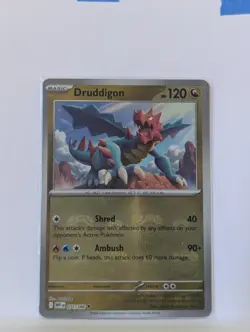 NM - Druddigon - 071/086 - Master Ball - White Flare - Pokemon Card TCG - Image 1