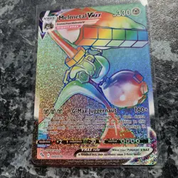 Pokemon TCG Melmetal VMAX Pokemon GO 080/078 Holo Secret Rare - Image 1