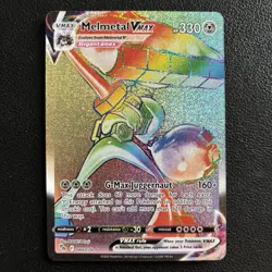 Pokemon TCG Melmetal VMAX 080/078 Pokemon GO Secret Rare Full Art Holo - Image 1