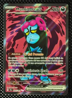 Pokemon Card Munkidori EX FA 083/064 ITALIANO Segreto Fiabesco - Image 1