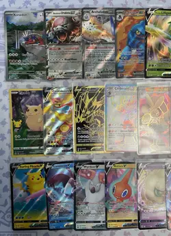 Pokemon TCG Rare UR AR FA IR EX V VMax 33 Cards Various Sets NM Condition - Image 2