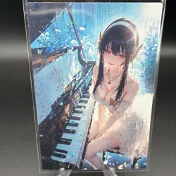 Yor Forger Holographic Anime Collectible Trading Card - Image 2