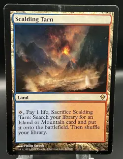 Scalding Tarn Magic Card, Zendikar, Non Foil - Image 1